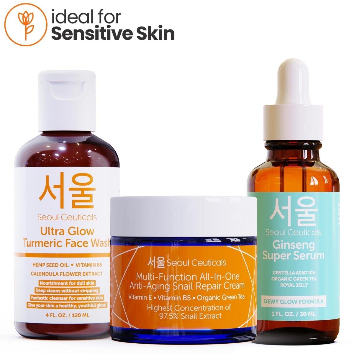 K Beauty Routine for Sensitive Skin - SeoulCeuticals