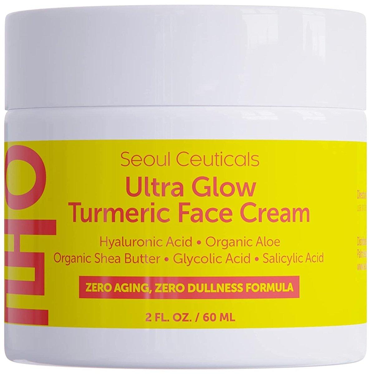 Ultra Glow Turmeric Face Cream - SeoulCeuticals