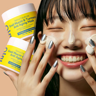 Snail Mucin & Turmeric Anti Aging Mask