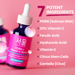 PDRN Salmon DNA Vitamin C E Ferulic Serum