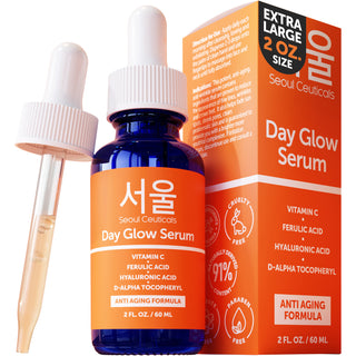 Large 2oz Korean 20% Vitamin C Hyaluronic Acid Serum + CE Ferulic Acid