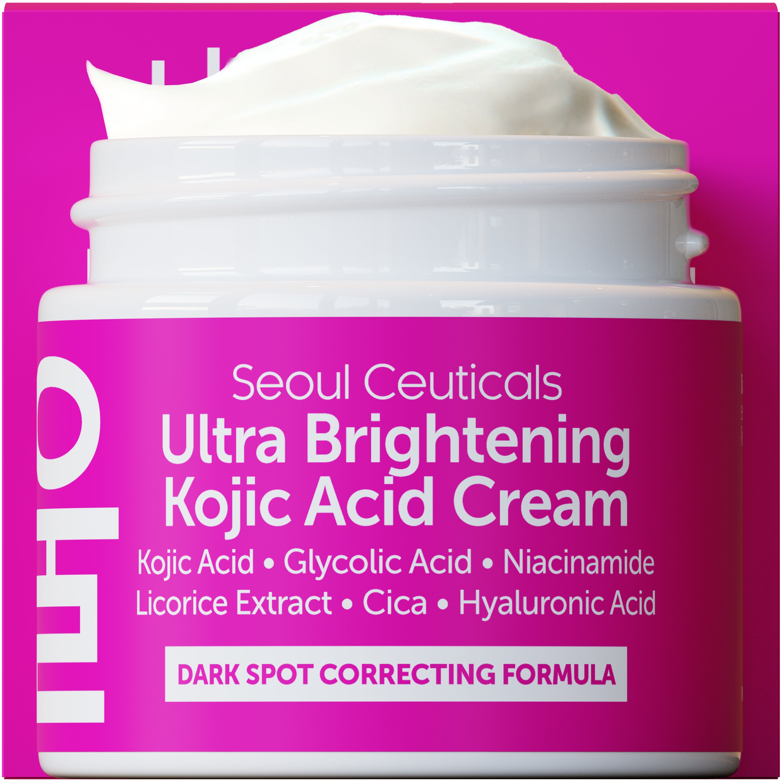 Seoul Ceuticals Korean Skin Care Ultra Brightening Kojic Acid Cream ...