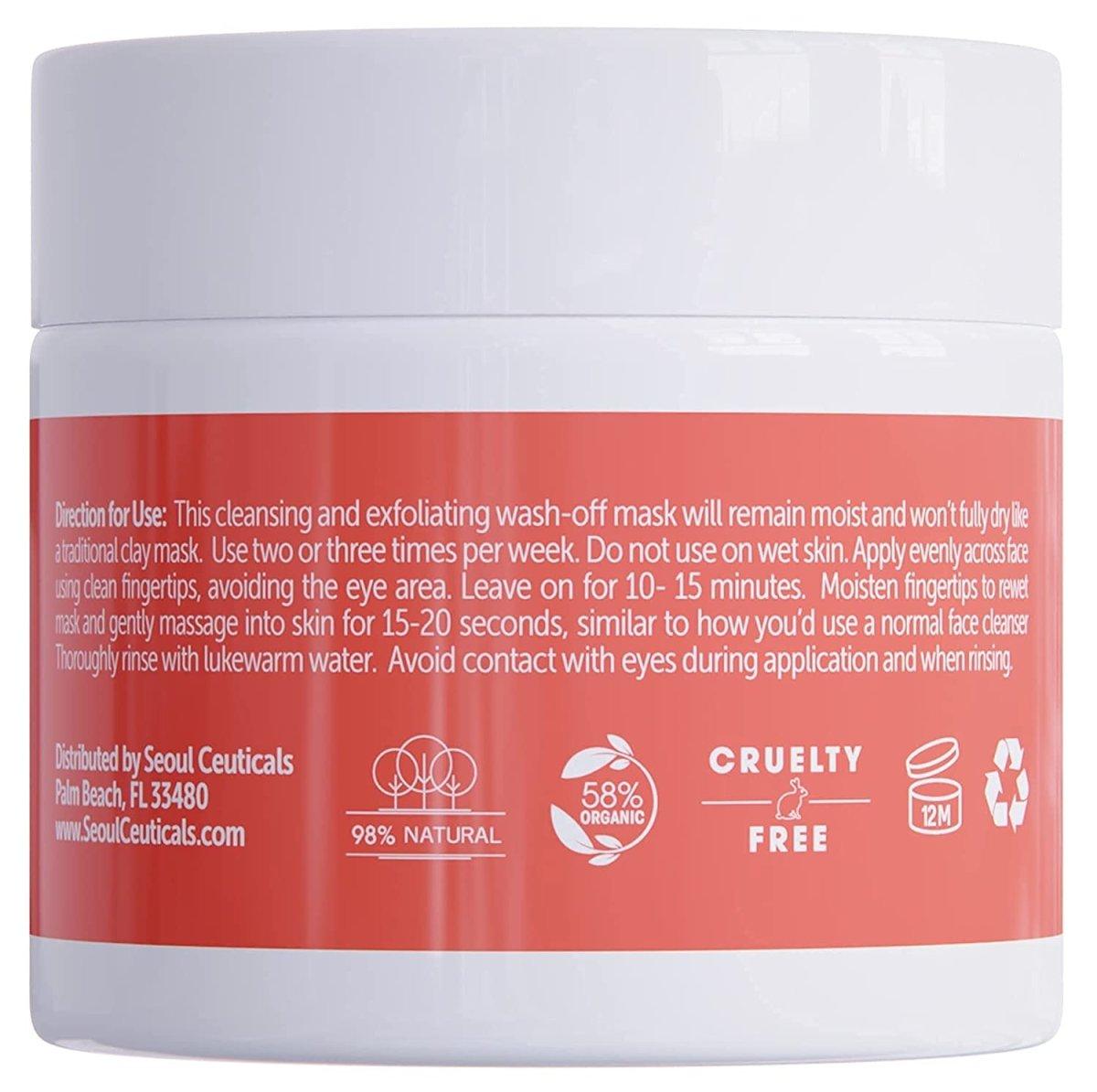 Exfoliating & Cleansing Face Mask - SeoulCeuticals