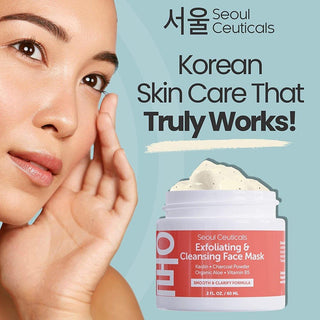 Exfoliating & Cleansing Face Mask - SeoulCeuticals