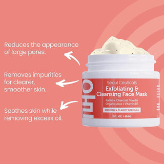 Exfoliating & Cleansing Face Mask - SeoulCeuticals