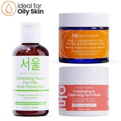 K Beauty Routine for Oily Skin - SeoulCeuticals