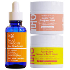 Korean Skin Care for Glowing Skin (3 products) - SeoulCeuticals