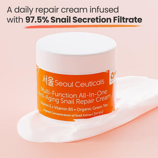 Snail Repair Cream Moisturizer - SeoulCeuticals