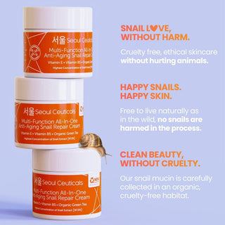 Snail Repair Cream Moisturizer - SeoulCeuticals