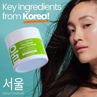 Ultra Glow Green Tea Mask - SeoulCeuticals